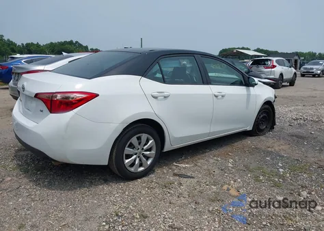 2018 Toyota Corolla Le from USA, damaged, VIN 5YFBURHE9JP800112